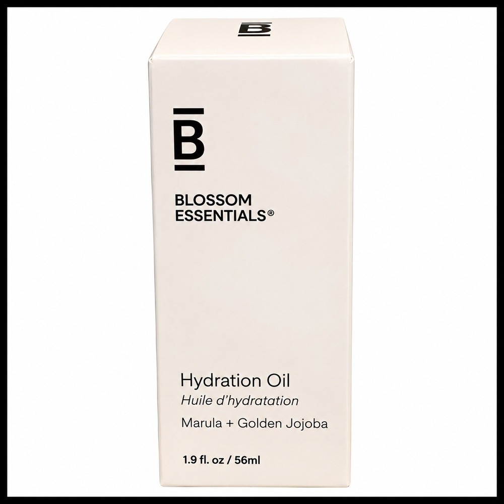 Blossom Essentials Hydration Oil Marula Golden Jojoba Face Body 1.9oz 56ml NEW